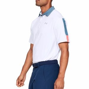 🆕 UNDER ARMOUR GOLF Men’s Short Sleeve Shirt